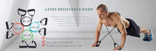 Laden Sie das Bild in den Galerie-Viewer, Resistance Band Exercise Elastic Band Yoga Pilates 120 cm - FUCHEETAH