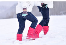 Cargar imagen en el visor de la galería, Winter Platform Women Boots Children Rubber anti-slip Snow Boots Shoes for women Waterproof Warm Winter Shoes Botas - FUCHEETAH