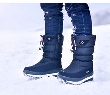 Laden Sie das Bild in den Galerie-Viewer, Winter Platform Women Boots Children Rubber anti-slip Snow Boots Shoes for women Waterproof Warm Winter Shoes Botas - FUCHEETAH
