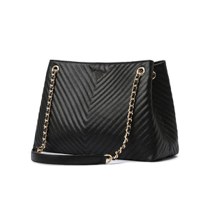 Luxury High Quality PU Leather Women's Handbag Large - FUCHEETAH