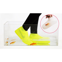 Laden Sie das Bild in den Galerie-Viewer, women men shoes Waterproof Shoe Cover Silicone Material Unisex Shoes Protectors Rain Boots for Indoor Outdoor Rainy Days - FUCHEETAH