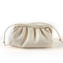 Cargar imagen en el visor de la galería, Cloud bag Soft Leather women&#39;s  Slant Dumpling Clutche - FUCHEETAH