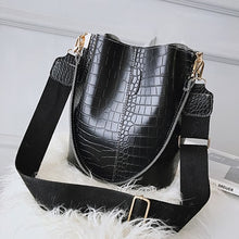 Load image into Gallery viewer, Vintage leather Stone Pattern Crossbody Bags For Women - FUCHEETAH