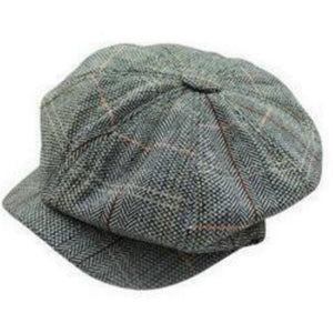 Peaky Blinder Cap Female Tweed Beret Cap Peaky Blinders Baker Flat Hat - FUCHEETAH