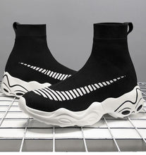 Laden Sie das Bild in den Galerie-Viewer, High Top Sneakers Women Elastic Socks Women Casual Shoes Unisex Trainers - FUCHEETAH