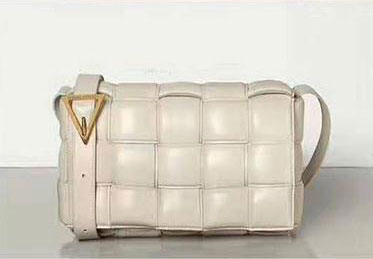 Weaving Luxury Handbags Bag Padded Cassette Genuine Leather One-shoulder - FUCHEETAH