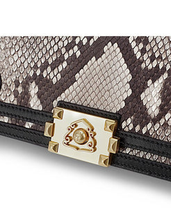 Luxury gete new  Python skin  Female bag   Fashionable little fragrance women chain package - FUCHEETAH