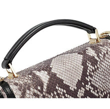 Load image into Gallery viewer, Luxury gete new  Python skin  Female bag   Fashionable little fragrance women chain package - FUCHEETAH