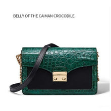 Load image into Gallery viewer, Fenge Thai crocodile leather skin women bag for women Thai leather bag for women  single shoulder bag new caiman - FUCHEETAH