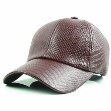 Load image into Gallery viewer, Baseball Cap women fall faux Leather cap hip hop Hats For men winter hat for women - FUCHEETAH