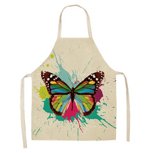 Load image into Gallery viewer, Printed Kitchen Aprons for Women Cotton Linen - FUCHEETAH