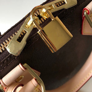 Alma BB leather handbags luxury brand shoulder bag luxury SOUL handbag Monogram shell bag - FUCHEETAH