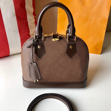 Charger l&#39;image dans la galerie, Alma BB leather handbags luxury brand shoulder bag luxury SOUL handbag Monogram shell bag - FUCHEETAH