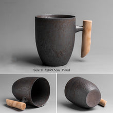 Cargar imagen en el visor de la galería, Japan style ceramic tea mugs vintage coffee cup Chinese coffee mugs drinkware - FUCHEETAH