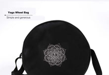 Load image into Gallery viewer, Yoga Circle Bag Carrier Durable Drawstring Bags Pilates Yoga Wheel Bag Large Capacity Double Zipper Pilates Wheel - FUCHEETAH