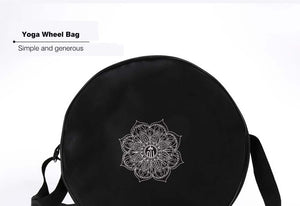 Yoga Circle Bag Carrier Durable Drawstring Bags Pilates Yoga Wheel Bag Large Capacity Double Zipper Pilates Wheel - FUCHEETAH