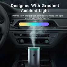Load image into Gallery viewer, Car Diffuser Humidifier Auto Air Purifier Aroma Air Freshener with LED Light For Car Essential Oil Aromatherapy Diffuser - FUCHEETAH