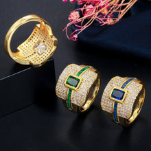 Load image into Gallery viewer, Zircons Monaco Luxury Cubic Ring - FUCHEETAH