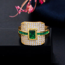 Laden Sie das Bild in den Galerie-Viewer, Zircons Monaco Luxury Cubic Ring - FUCHEETAH