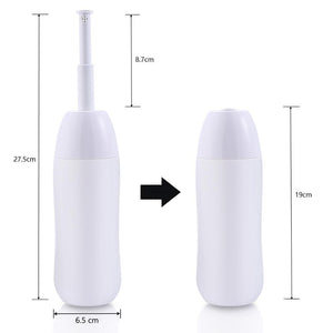 Portable Bidet - Handheld Bidet Bottle with Retractable Spray Nozzle for Hygiene Cleansing Personal Care 400ml - FUCHEETAH