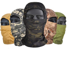 Laden Sie das Bild in den Galerie-Viewer, Samo Zaen Collection Active Camouflage Full face mask - FUCHEETAH