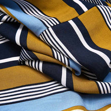 Cargar imagen en el visor de la galería, Samo Zaen Collection Men Striped Shirt Open Stitch Cardigan - FUCHEETAH