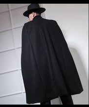 Cargar imagen en el visor de la galería, Samo Zaen Collection Long Woolen Cape - FUCHEETAH