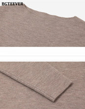 Laden Sie das Bild in den Galerie-Viewer, Winter Casual Sweater Tracksuits O-neck Long Sleeve 2 Pieces Set - FUCHEETAH