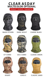 Samo Zaen Collection Active Camouflage Full face mask - FUCHEETAH
