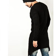 Cargar imagen en el visor de la galería, Samo Zaen Collection Irregular design hip hop long tshirt - FUCHEETAH