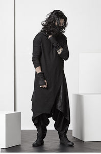 Samo Zaen Collection High neck Tshirt Japanese long style - FUCHEETAH