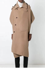 Load image into Gallery viewer, Samo Zaen Collection Men&#39;s  sleeveless Long Cape Long - FUCHEETAH