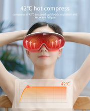 Laden Sie das Bild in den Galerie-Viewer, 4D Visual Smart ُEnergy Enhancer , Eye Massage Glasses Wireless Air Compression