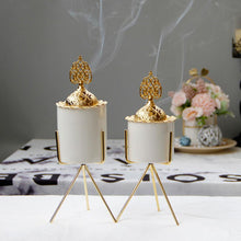 Load image into Gallery viewer, Nordic Style Ceramic Incense Burner +Stand Backflow Incense Burner - FUCHEETAH