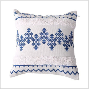 Geometric Embroidery Cushion Cover Home Decor Pillow Cover - FUCHEETAH