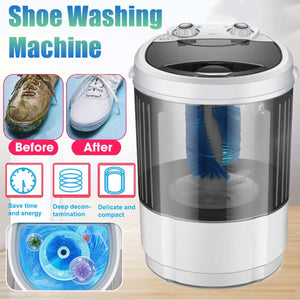 4.5KG 220V Shoe Washing Machine Home Smart Strong Brush Shoe ,Washer And Dryer Machine Fasting Washer - FUCHEETAH