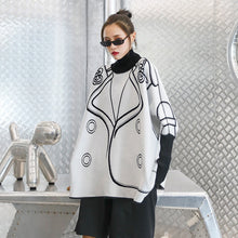 Load image into Gallery viewer, Both Side Wear Big Size Knitting Sweater Turtleneck Long Sleeve