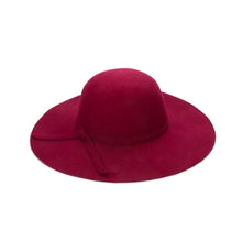 Charger l&#39;image dans la galerie, Chapeau  Casual Fedora Cap Wide Brimmed Dome Hats High Quality Wool Floppy - FUCHEETAH