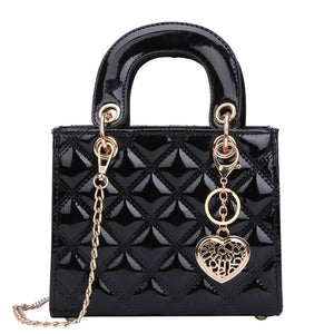 Luxury  Tote bag High Quality Patent Leather Women's Bag - FUCHEETAH